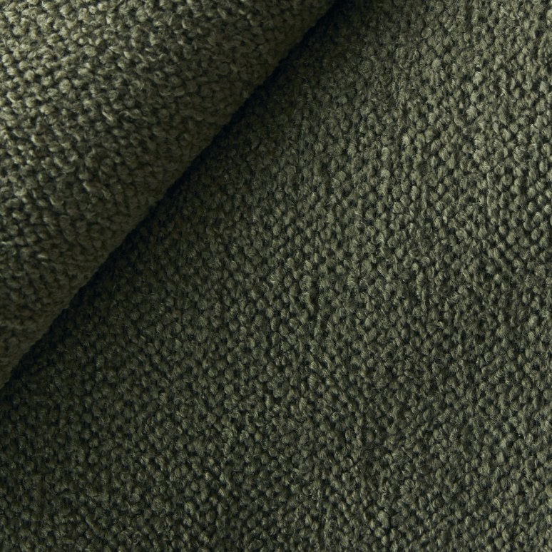 Dario - Sillón lounge modulable de tela color verde