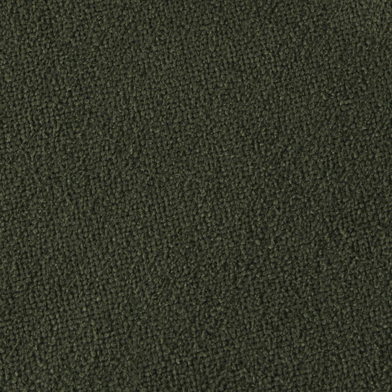 Dario - Banqueta modulable de 2 plazas de tela color verde