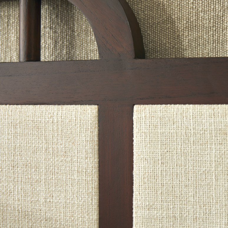 Ael - Cabecero de madera de mindi 190 cm