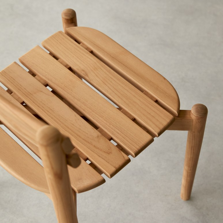 Vadim - Gartenmöbel-Set aus massivem Teakholz, 6 Personen