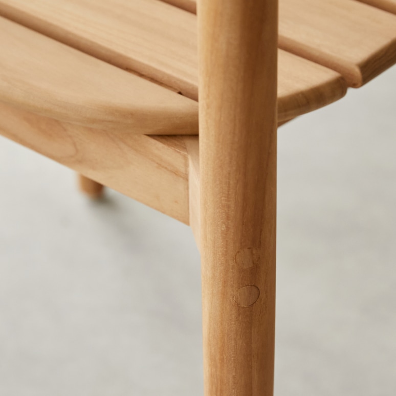 Vadim - Solid teak chair