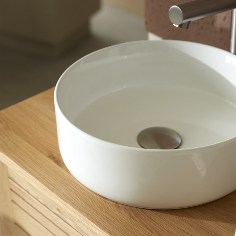 Tao - Round ceramic basin