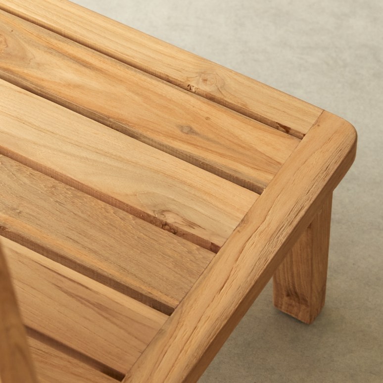 Jasmée - Poltrona da giardino in teak massello