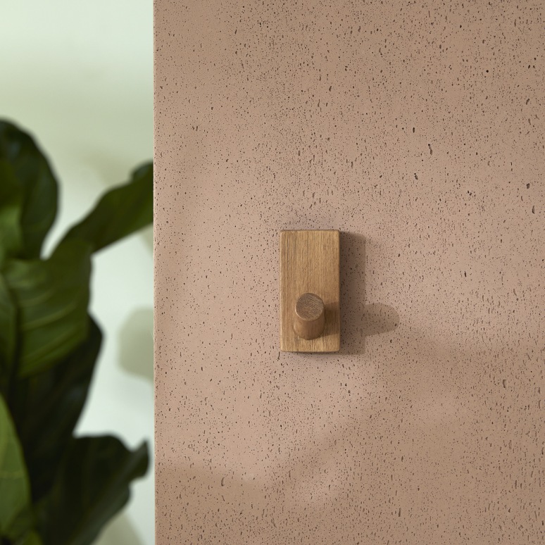 Sara - Solid ash coat hook
