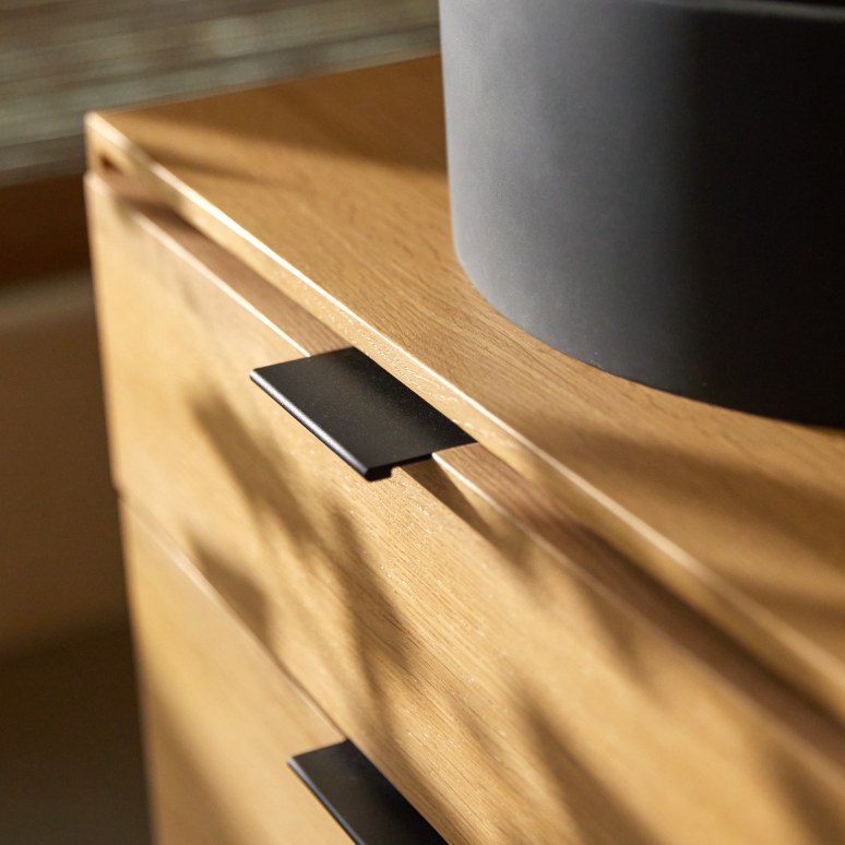 Senson - Solid oak bathroom unit 60 cm