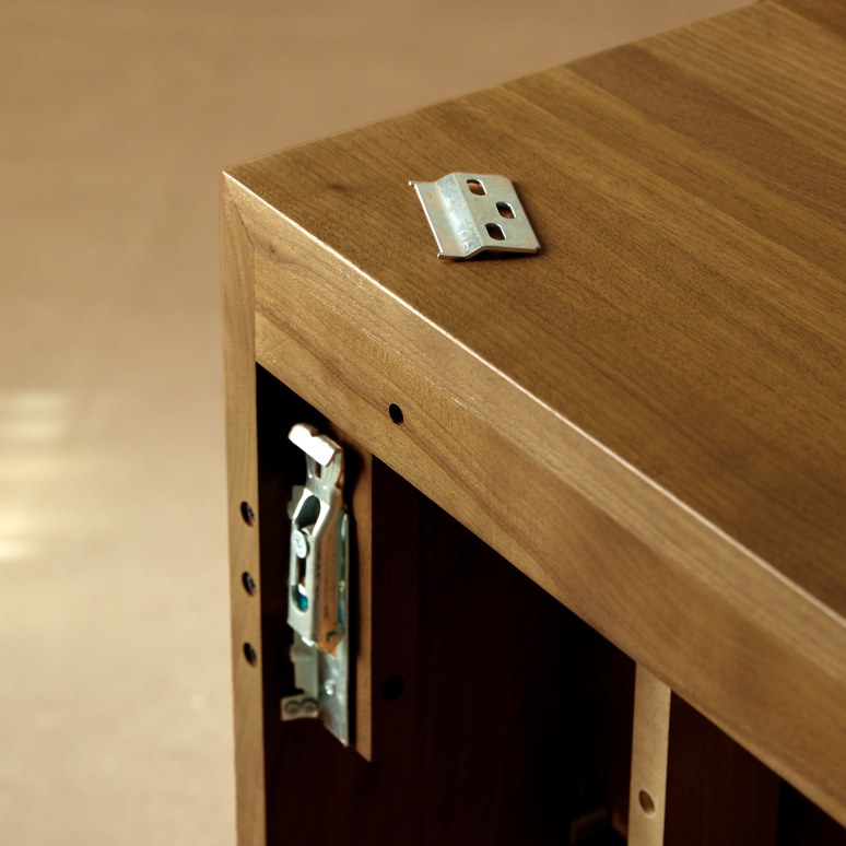 Senson - Mobile da bagno in noce massello 60 cm