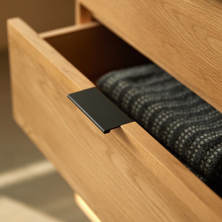 Senson - Mueble de baño de roble macizo 120 cm