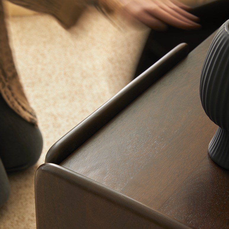 Noé - Mobile TV in mango massello 160 cm