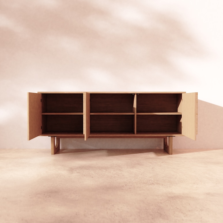 Mattia - Credenza in rovere 175 cm