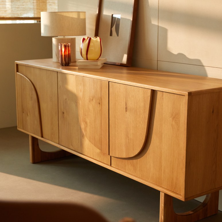 Mattia - Credenza in rovere 175 cm