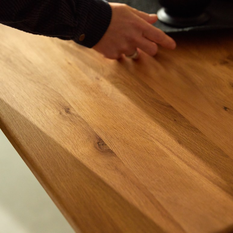 Martin - Solid Oak 6–12 Person Extendable Dining Table