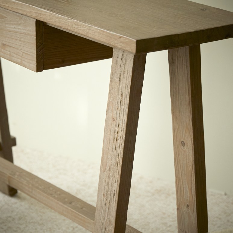 Abby - Console en pin massif recyclé