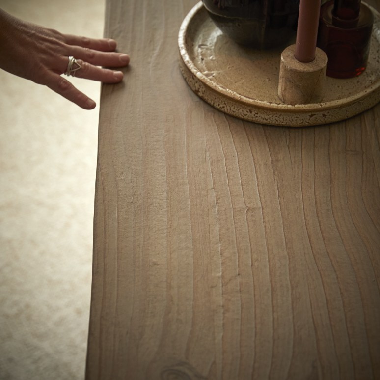 Hazel - Anrichte aus recycelter massiver Kiefer 150 cm