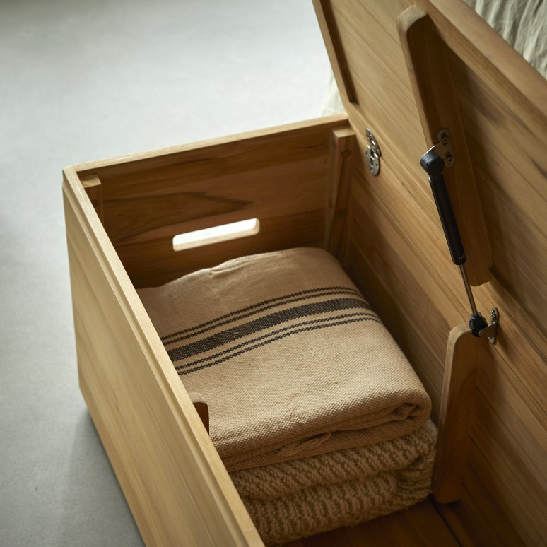Nino - Kist van massief teak