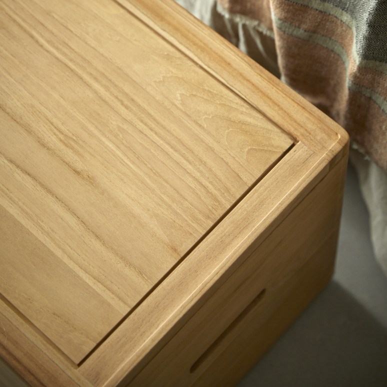 Nino - Cassapanca in teak massello