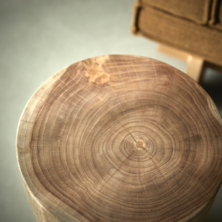 Mare - Bijzettafel van massief teak