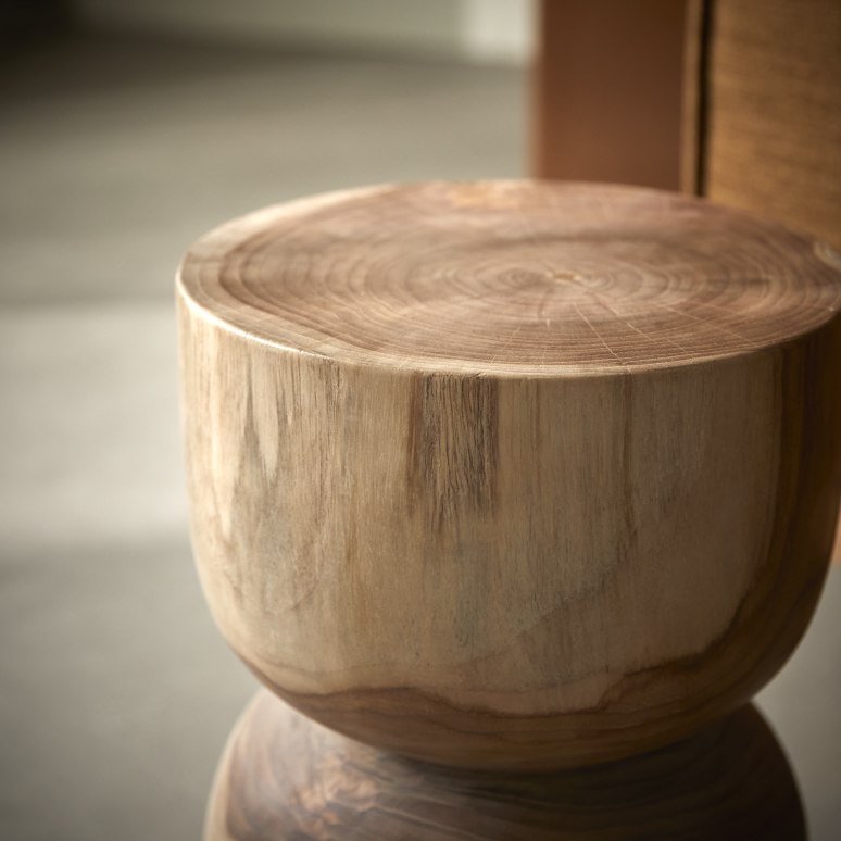 Mare - Bijzettafel van massief teak