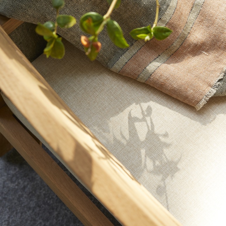 Vasco - Gartenfauteuil aus recyceltem massivem Teakholz