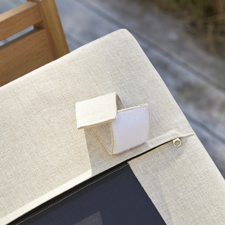 Vasco - Gartenmöbel aus massivem Teakholz 2 Sitzplätze