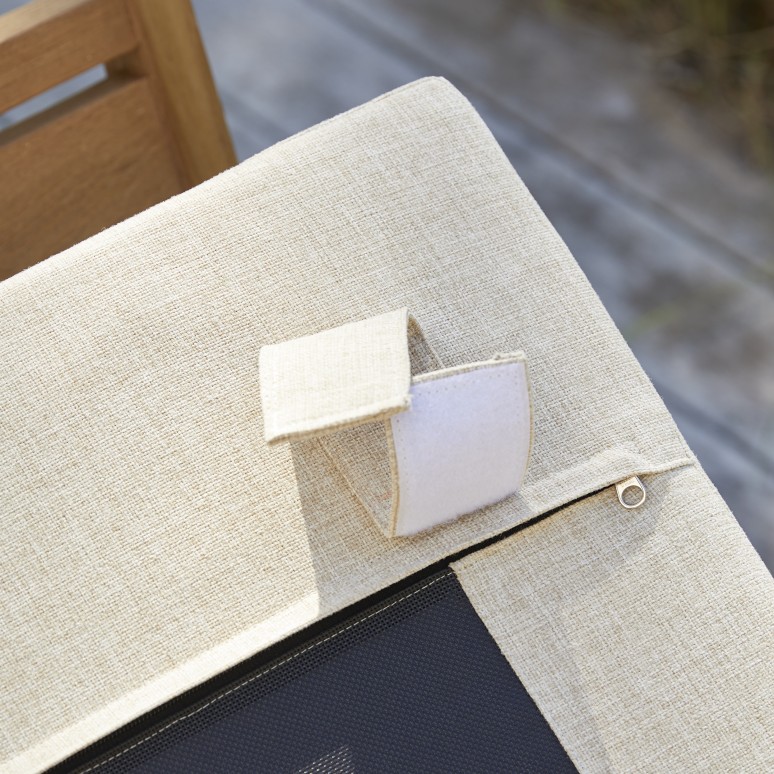 Vasco - Tuinbank van gerecycled massief teakhout