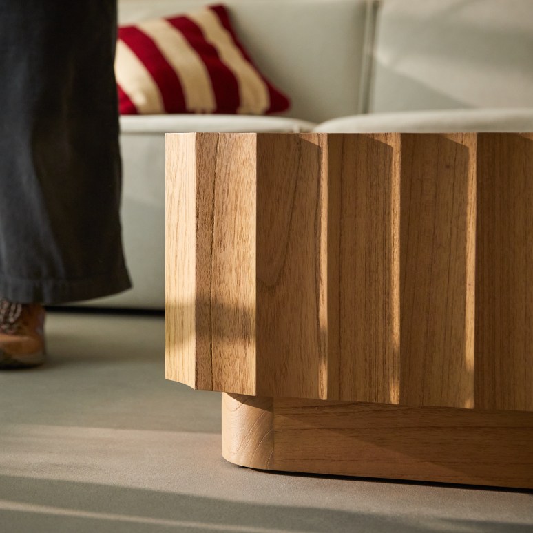 Andréa - Salontafel van massief mindihout