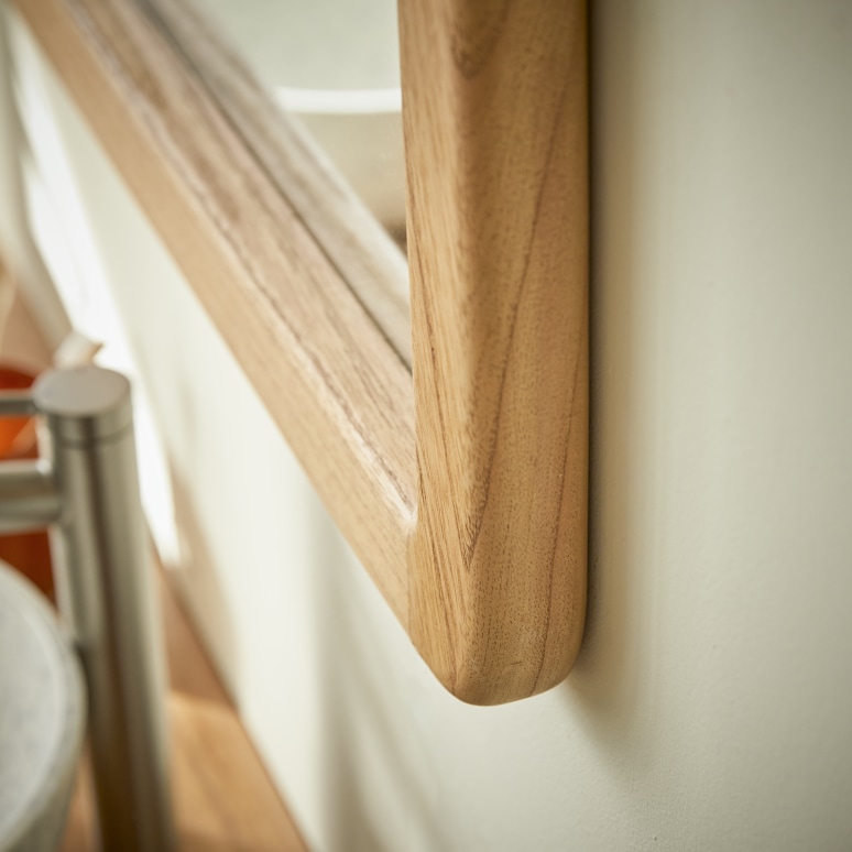 Léonie - Miroir salle de bain en mindi 120x60 cm