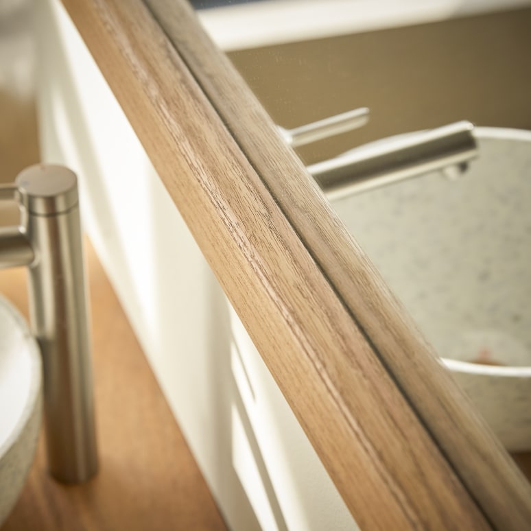 Léonie - Mindi bathroom mirror 120x60 cm