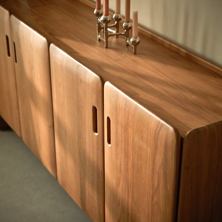 Marco - Buffetkast van massief teak 180 cm