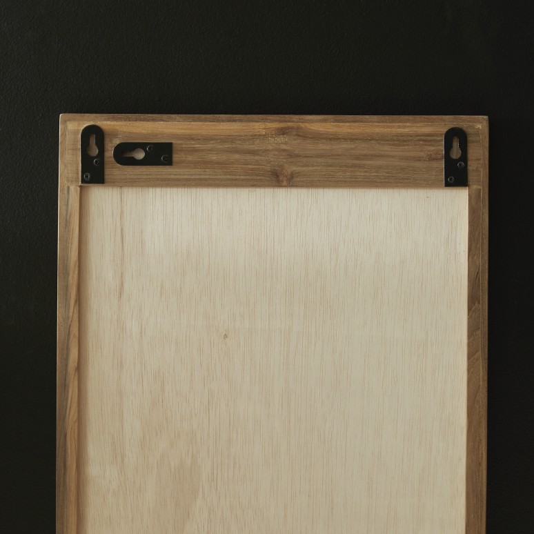 Paco - Spiegel van gerecycled teakhout 120 x 50 cm