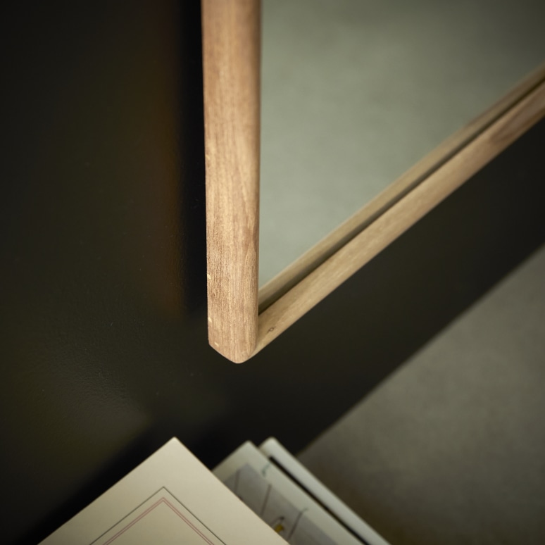 Paco - Mirror in recycled teak, 120 x 50 cm