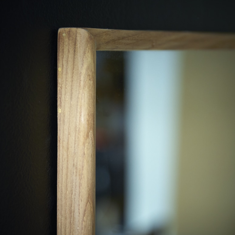 Paco - Specchio in teak riciclato 120 x 50 cm