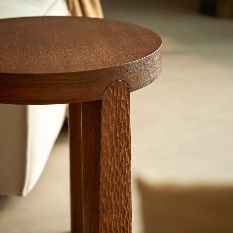 Isadora - Mindi wood end table