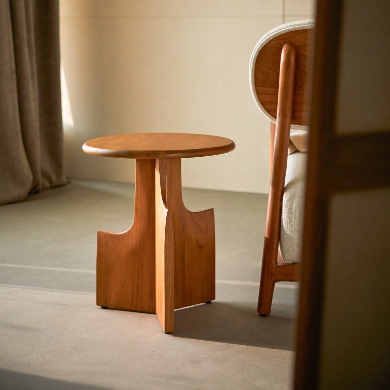 Sun - Solid Teak Side Table