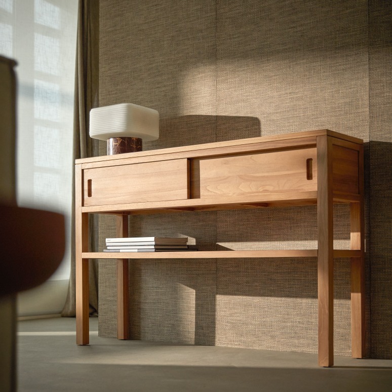 Anton - Console en teck massif