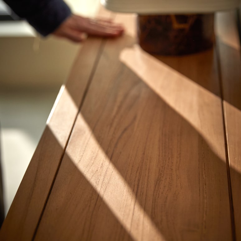 Anton - Consolle in teak massello