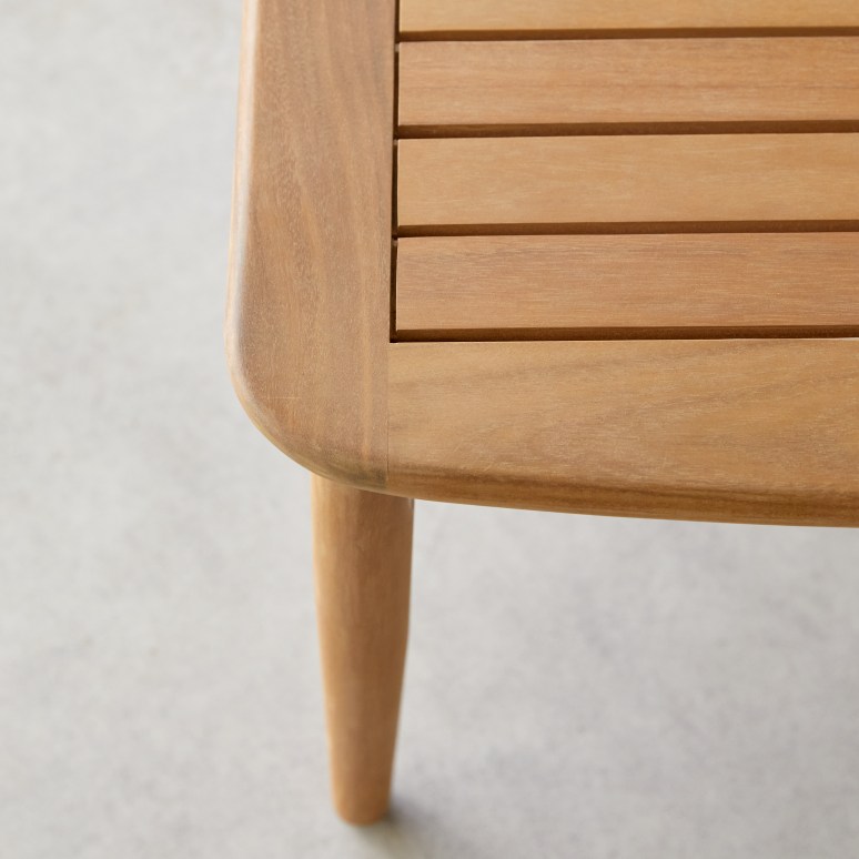 Daniela - Garden coffee table in solid acacia