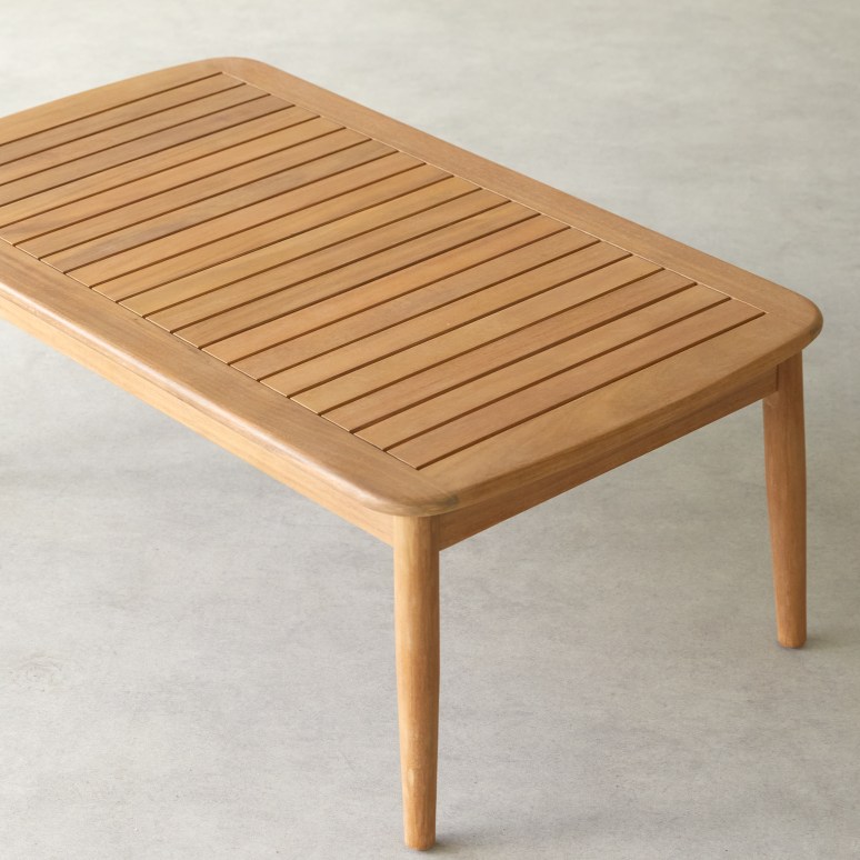 Daniela - Tuinsalontafel van massief acacia