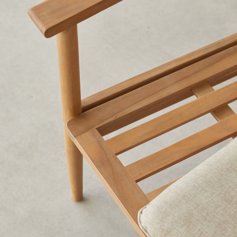 Daniela - 2-zits tuinbank van massief acaciahout