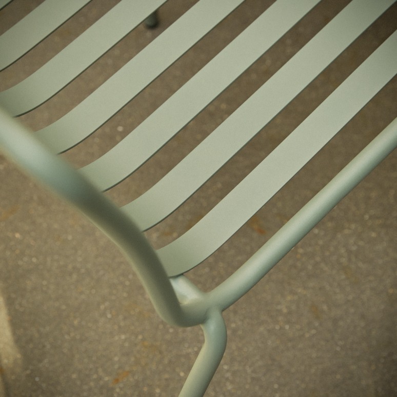 Gaby - Green metal garden chair