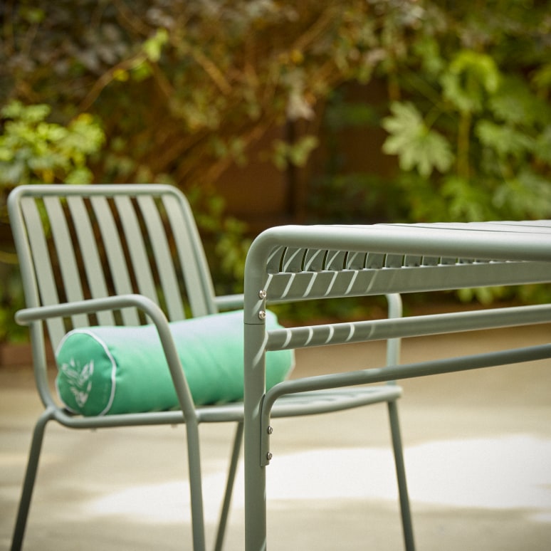 Gaby - Fauteuil de jardin en métal vert