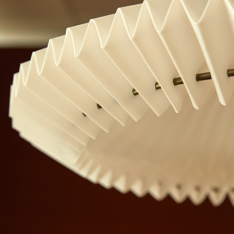 Aurore - White pendant light 40cm