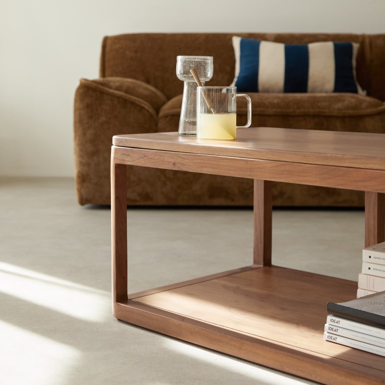 Romée - Table basse en acacia massif 