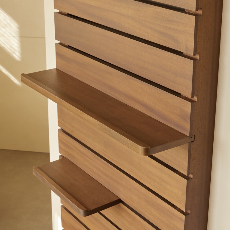 Arthur - Modular shelving with edge, 60 cm