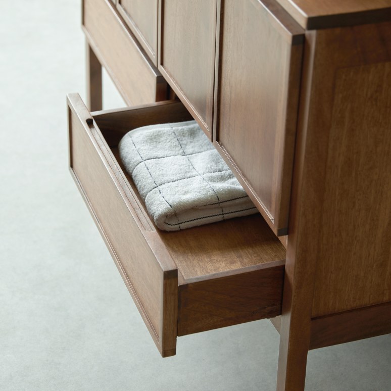 Jane - Mueble lavamanos de mango macizo 120 cm