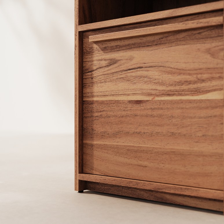 Liam - Sideboard in acacia, 120 cm