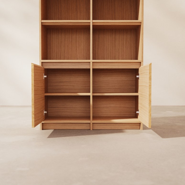 Aliette - Bookcase in oak