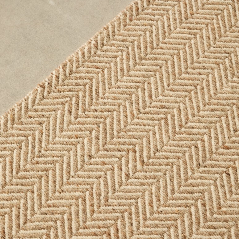 Naya - Tapis chevron en laine 200x300cm 
