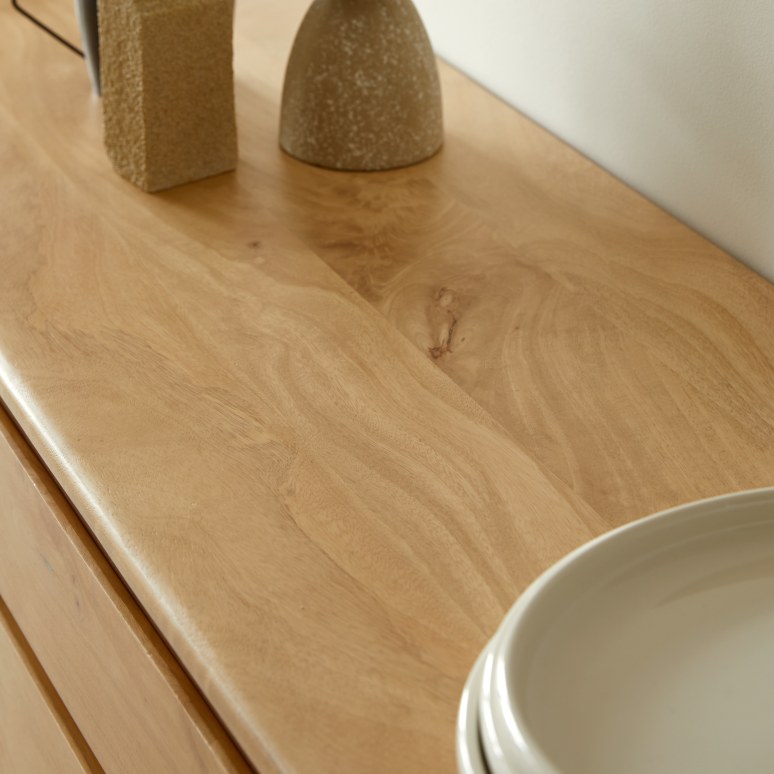 Gabrielle - Buffetkast van licht mangohout 150 cm