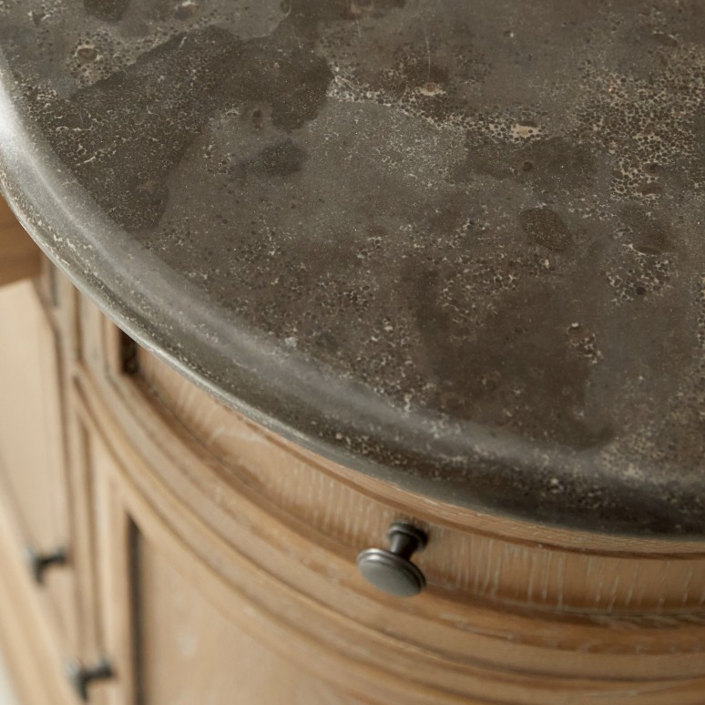 Louise - Sideboard aus Eiche und Stein 110 cm