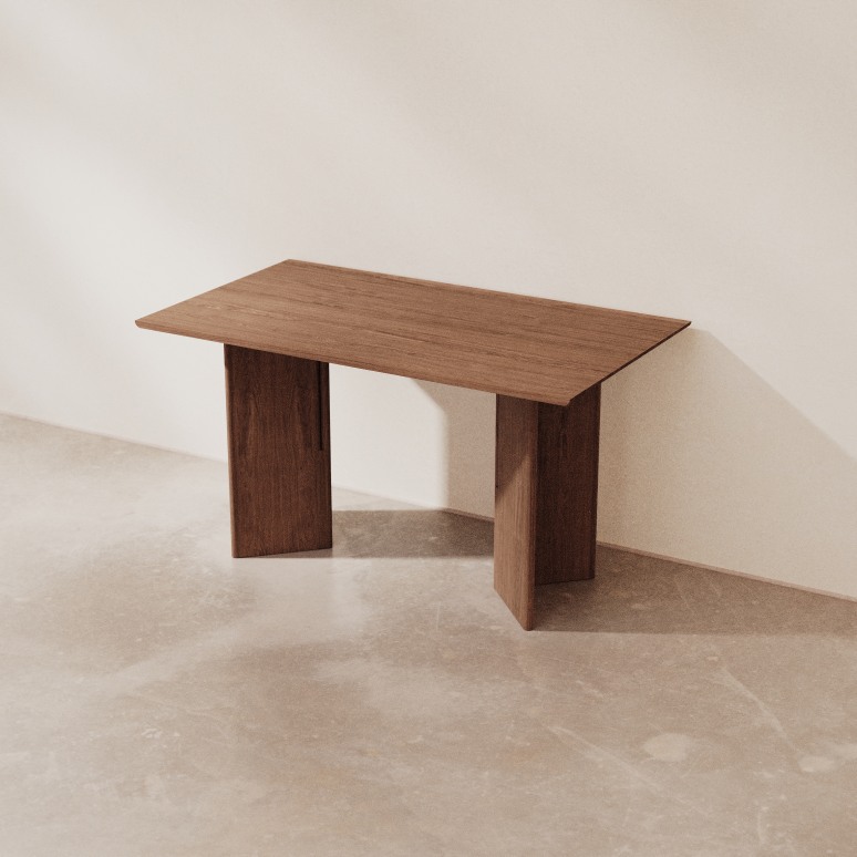 Eloïse - Eiken bijzettafel